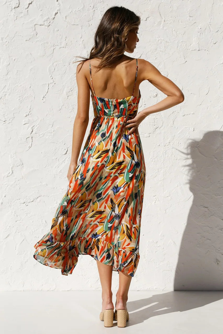 Flowy Midi Dress