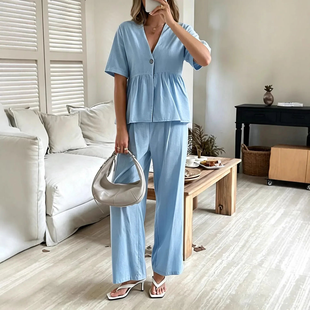 Nicole - Soft Draped Set