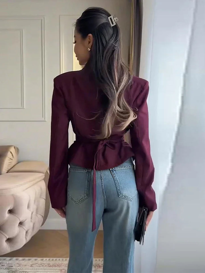 Piper - Elegant Structured Blouse