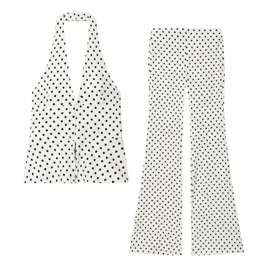 Ayla - Chic Polka Dot Set