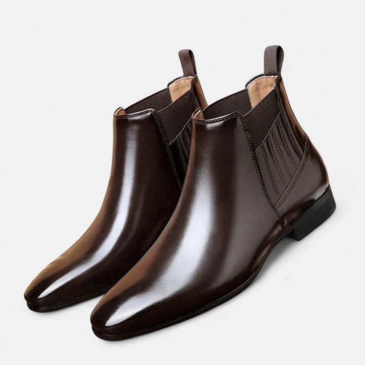Edward - Sleek Glossy Boots