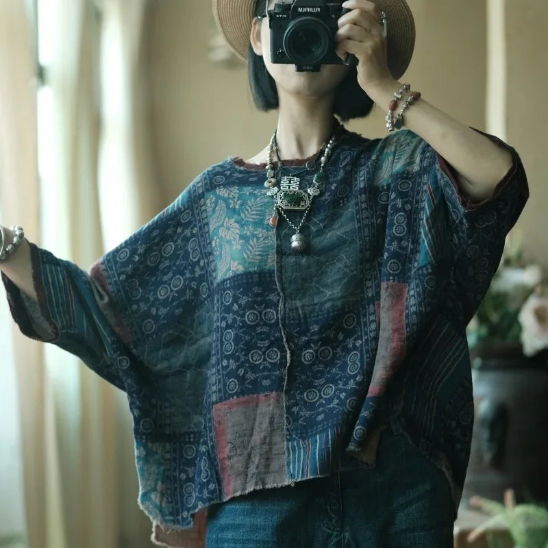 Quintina - Soft Vintage Blouse