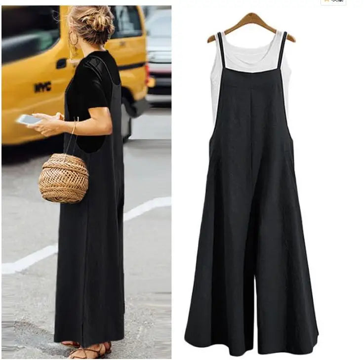 Bethany - Airy Linen Jumpsuit