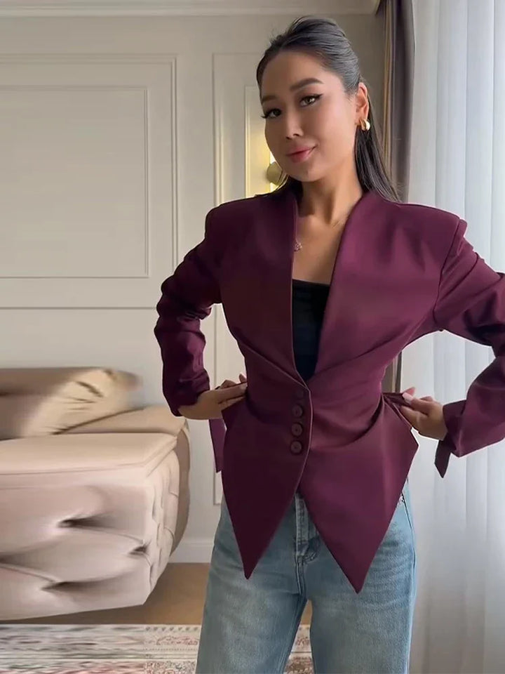 Piper - Elegant Structured Blouse