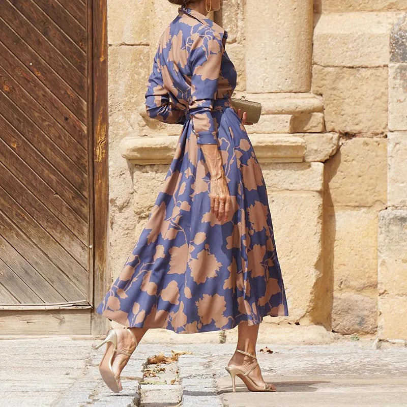 Xamira - Silky Floral Dress
