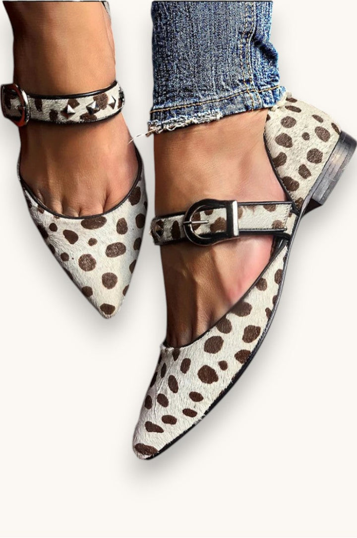 Kiara - Chic Animal Print Sandals