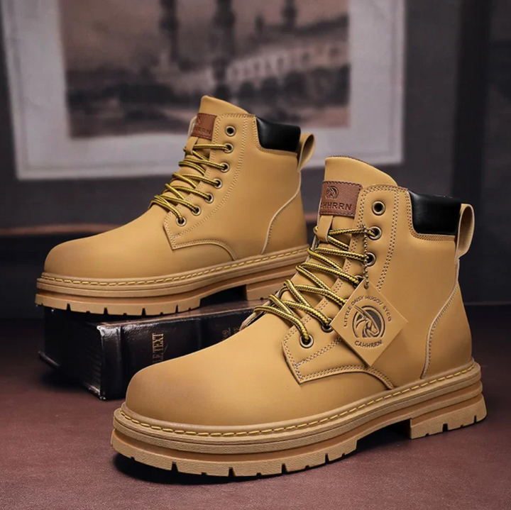 Dylan - Sturdy Lace-Up Boots