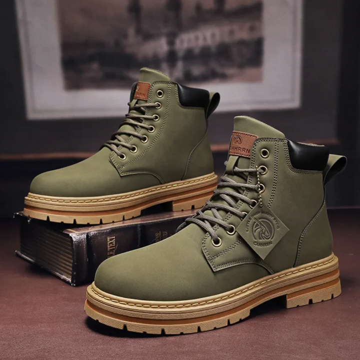 Dylan - Sturdy Lace-Up Boots