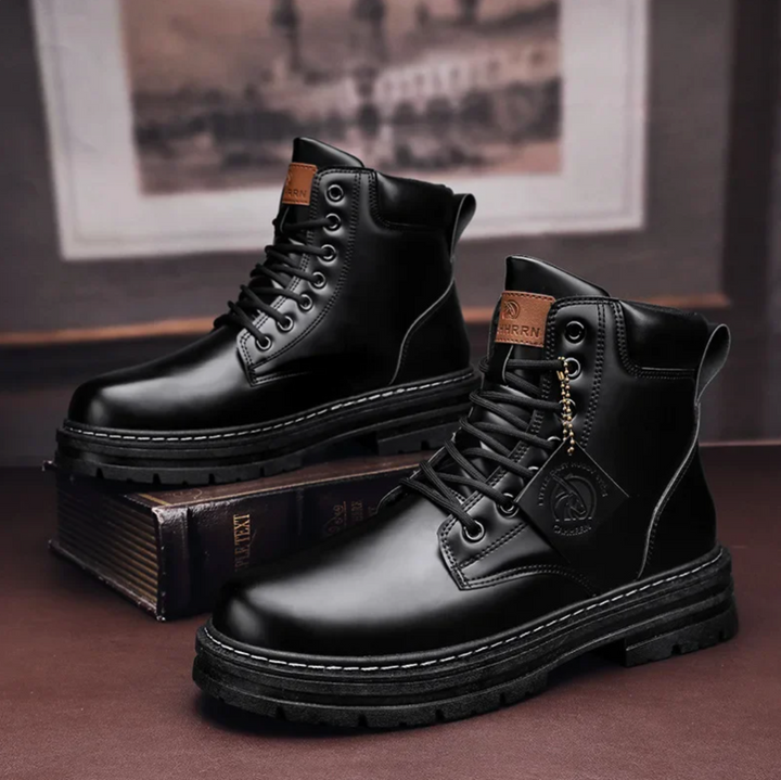 Dylan - Sturdy Lace-Up Boots