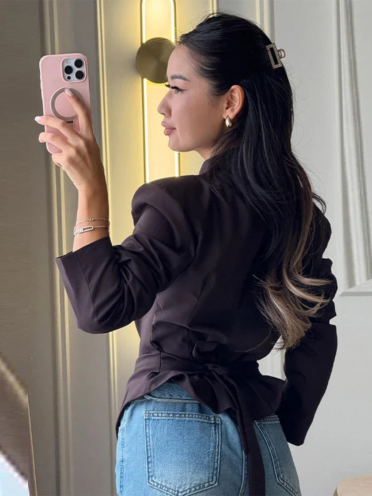 Piper - Elegant Structured Blouse