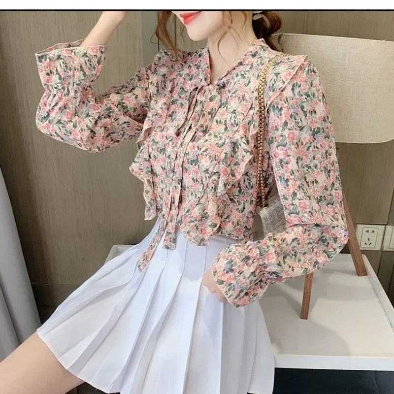 Airy Floral Blouse