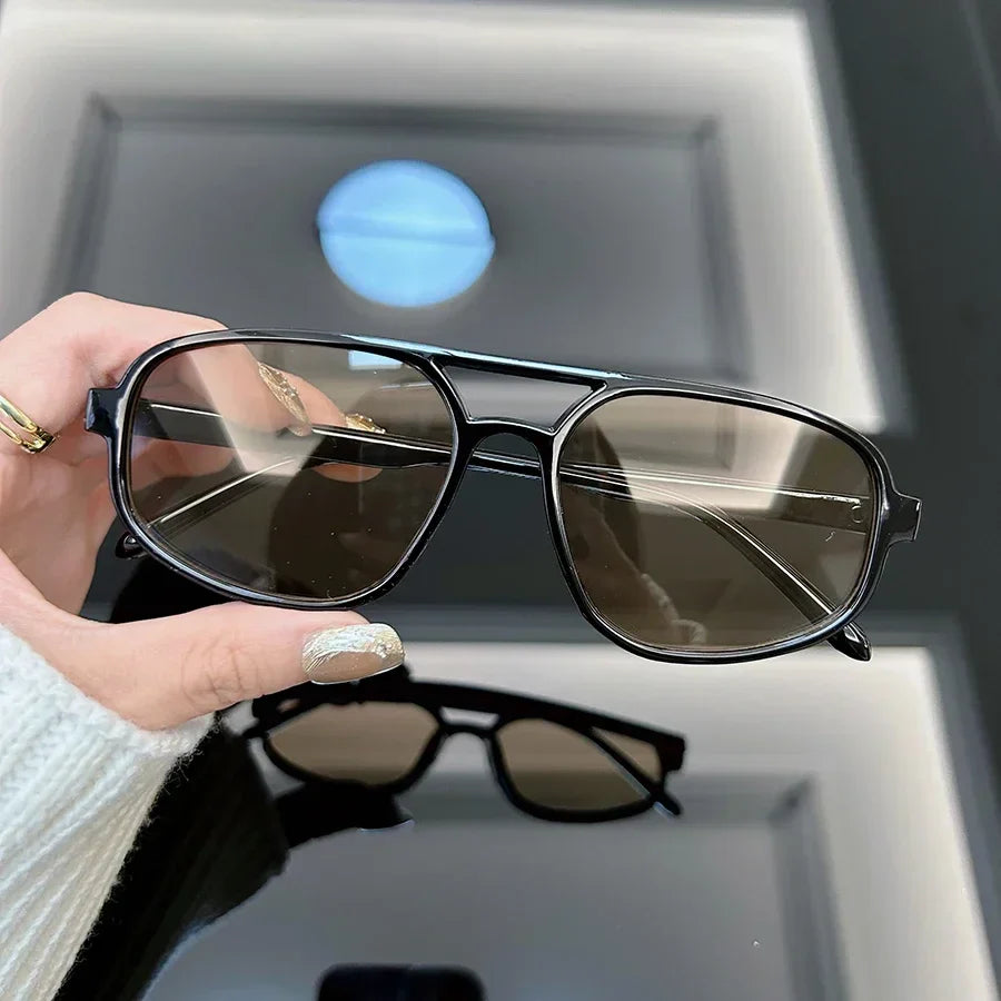 Kamila - Polished Aviator Sunglasses