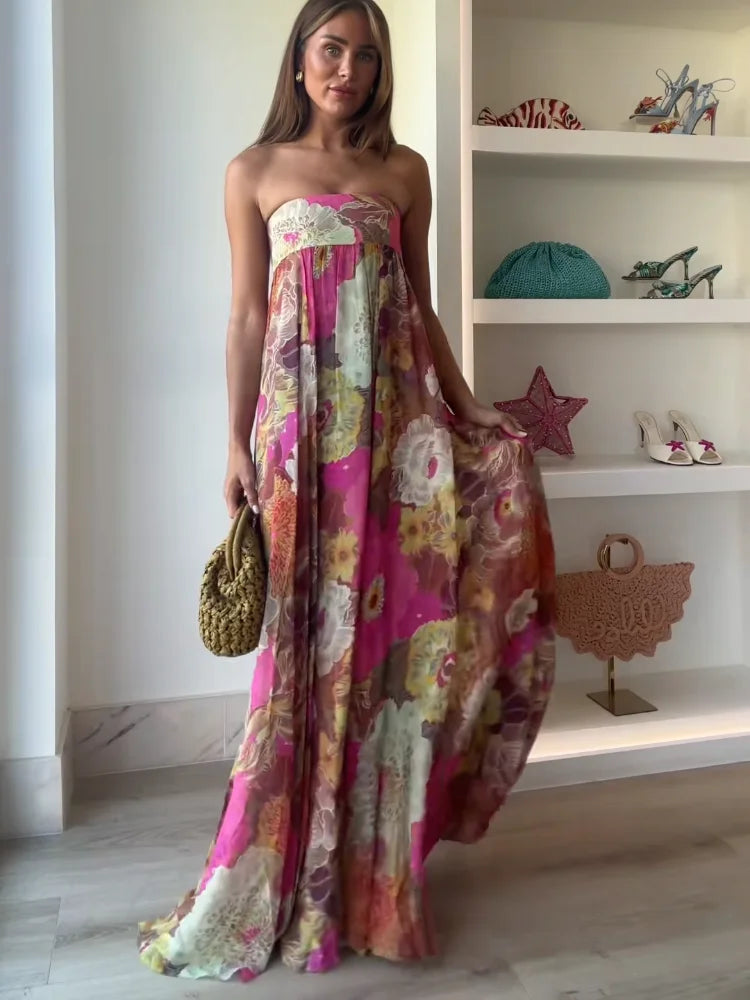 Eliza - Dreamy Floral Maxi Dress