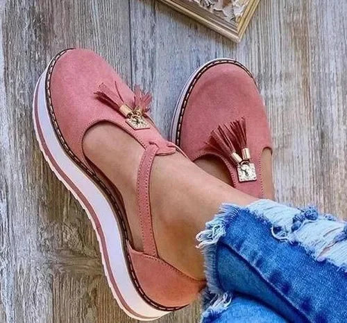 Megan - Soft Velvet Mary Jane Shoes
