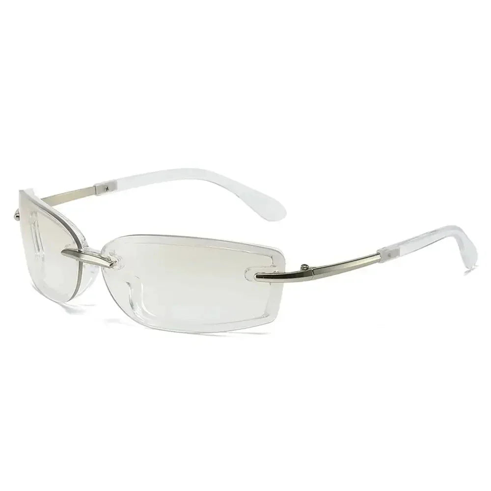 Megan - Sleek Metallic Sunglasses