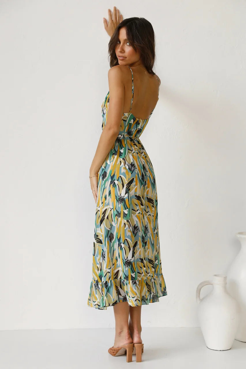 Flowy Midi Dress