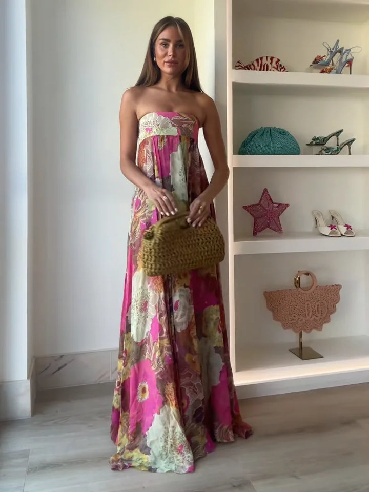 Eliza - Dreamy Floral Maxi Dress