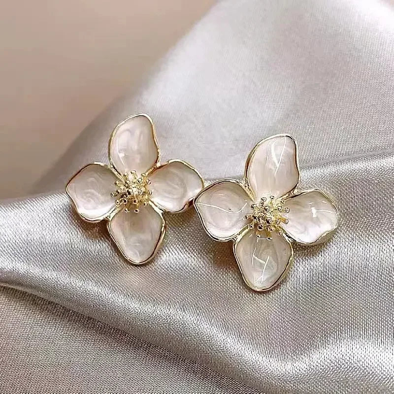 Denise - Luminous Floral Earrings