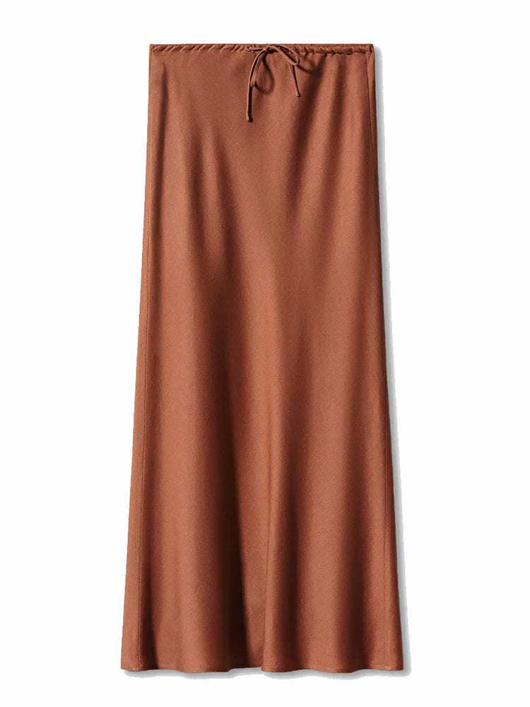 Teresa - Luxurious Satin Skirt