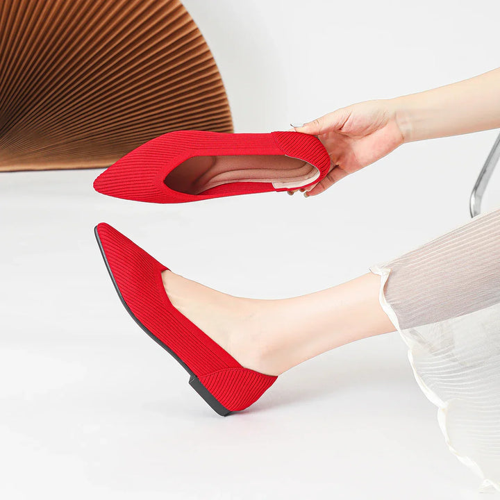 Zelda - Soft Ribbed Flats