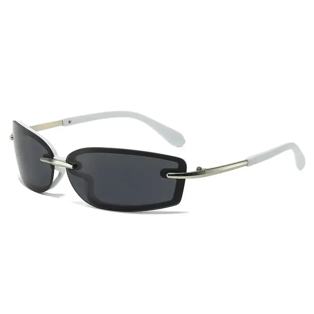 Megan - Sleek Metallic Sunglasses