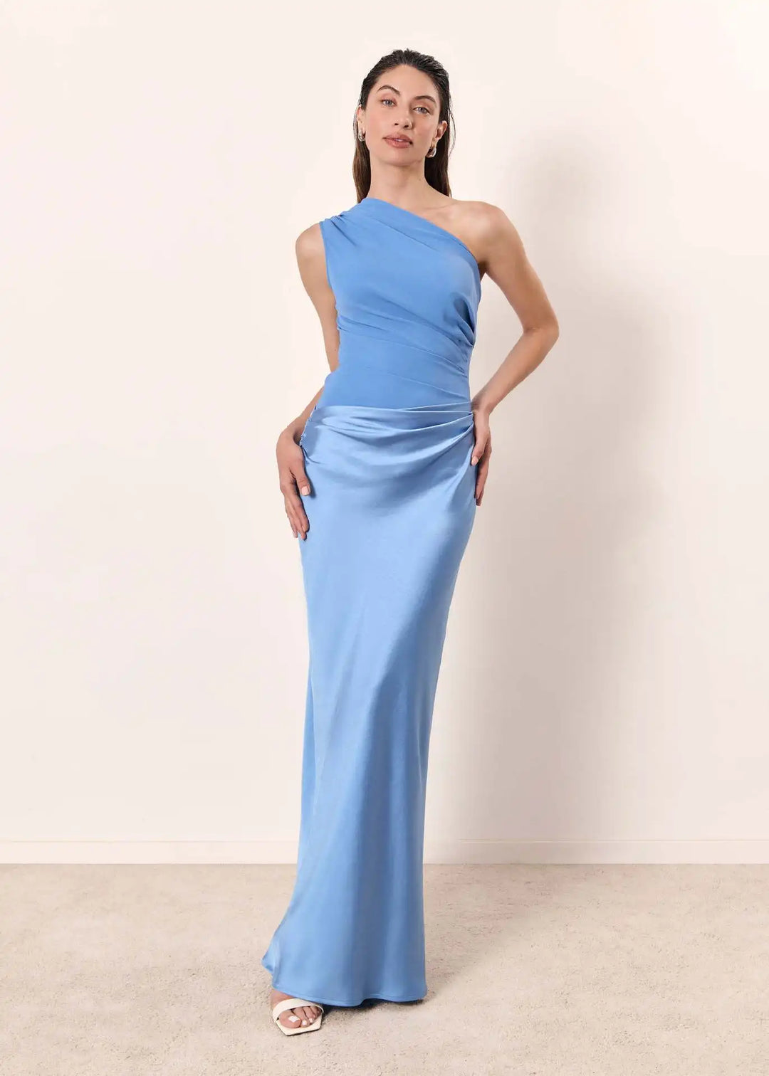 Nevaeh - Silky Satin Dress