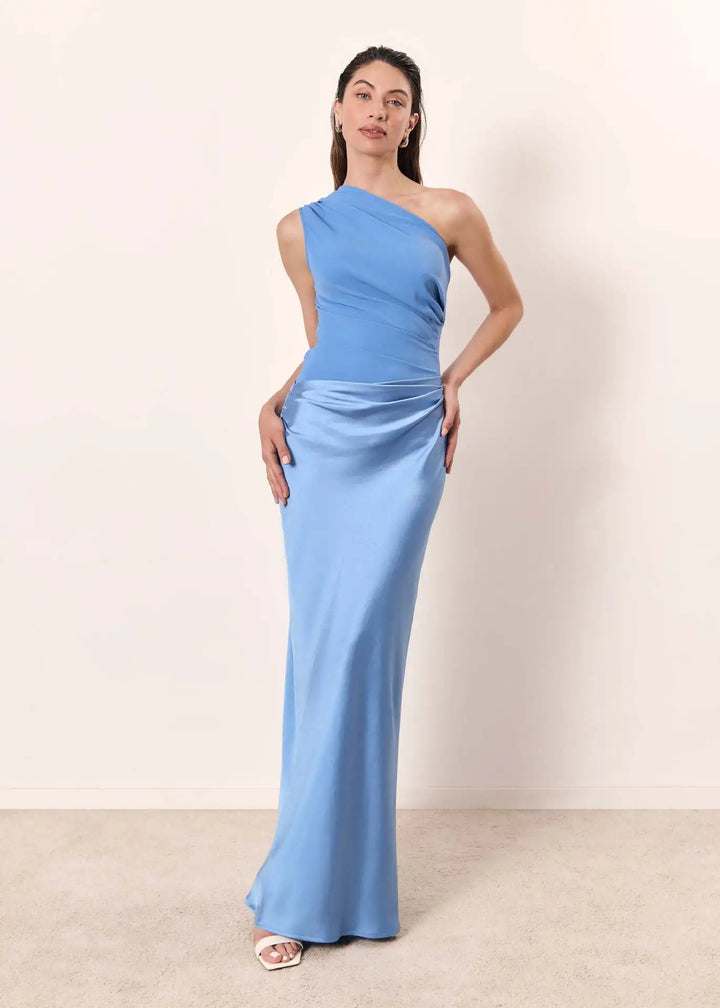 Nevaeh - Silky Satin Dress