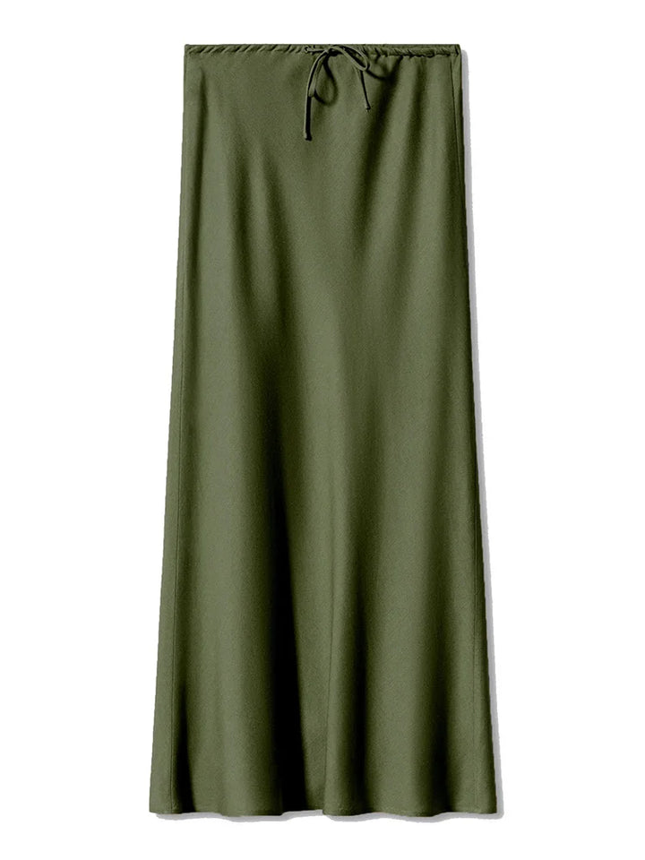 Teresa - Luxurious Satin Skirt