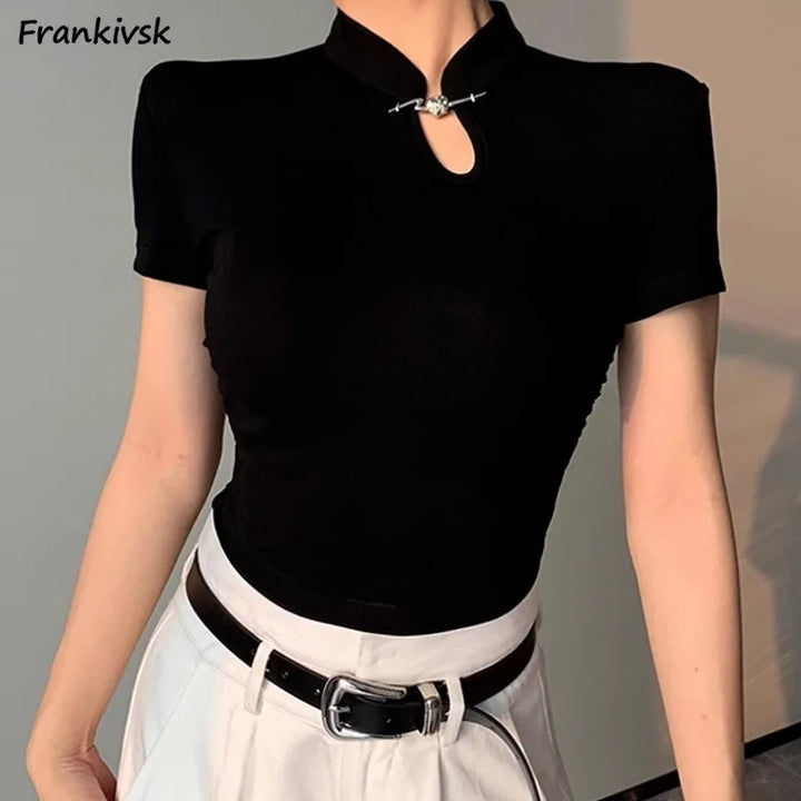 Nova - Sleek Silk Blouse