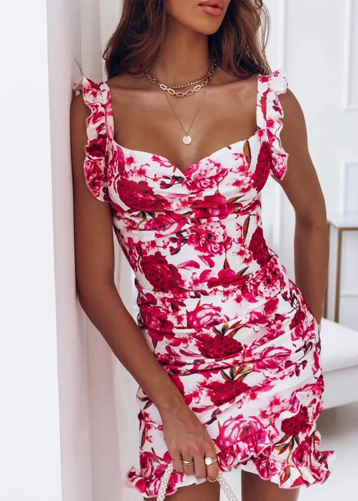 Charlotte - Silky Floral Dress