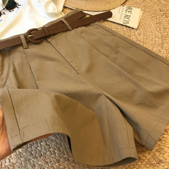 Taylor - Elegant Cotton Shorts