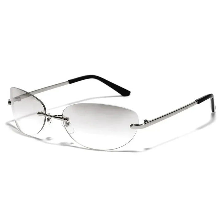 Megan - Sleek Metallic Sunglasses