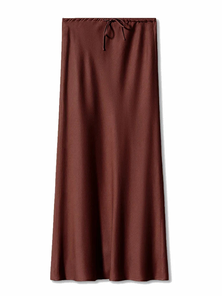 Teresa - Luxurious Satin Skirt
