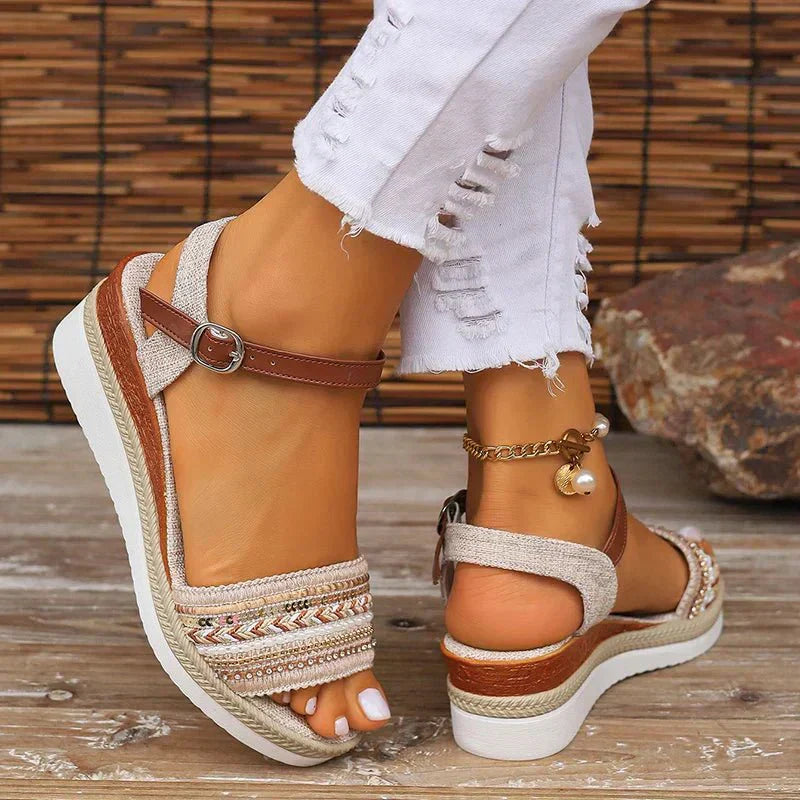 Ivana - Elegant Wedge Sandal