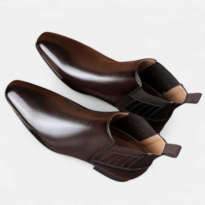 Edward - Sleek Glossy Boots
