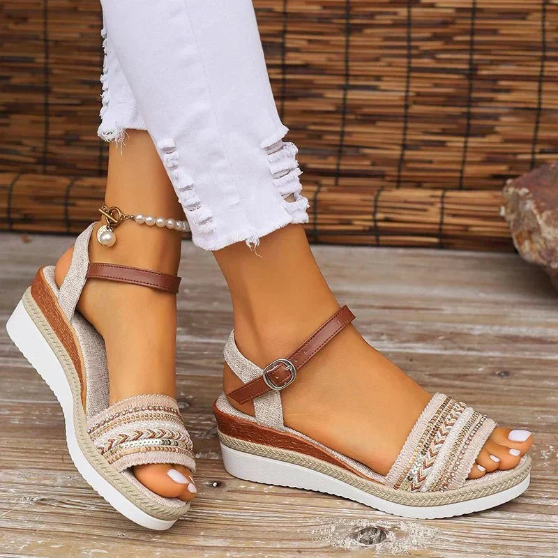 Ivana - Elegant Wedge Sandal