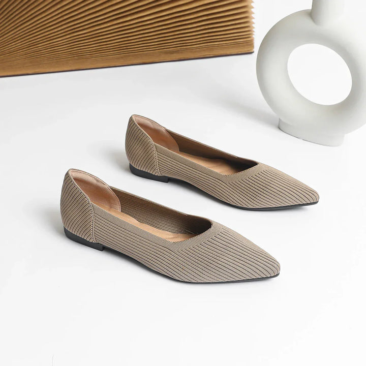 Zelda - Soft Ribbed Flats