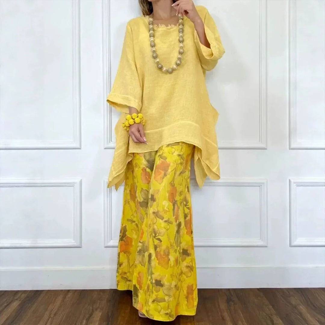 Delaney - Relaxed Linen Blouse