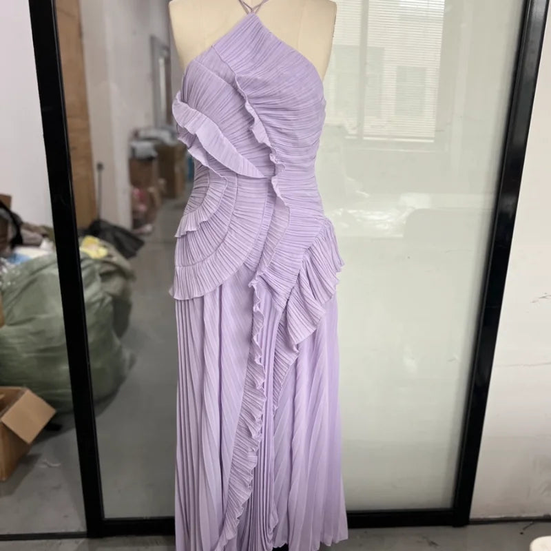 Oriana - Elegant Pleated Dress