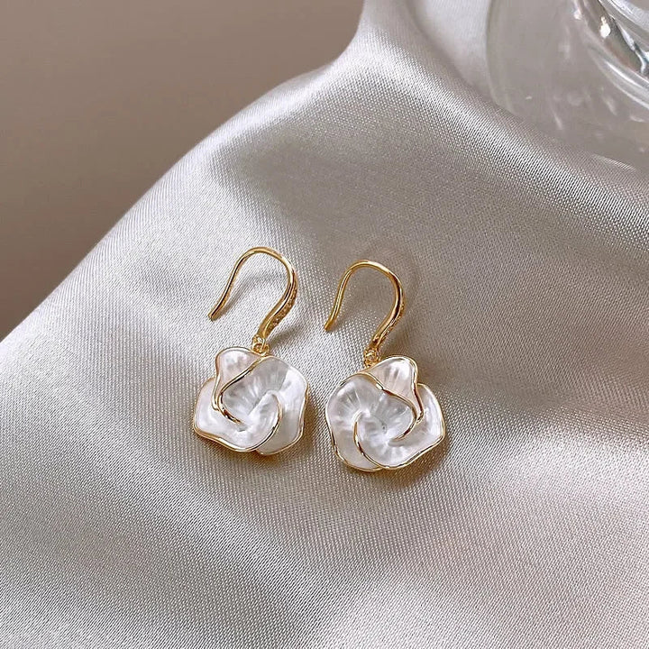 Elena - Elegant Floral Earrings
