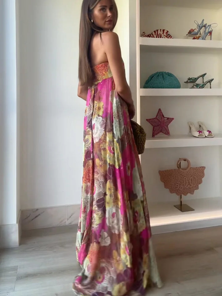 Eliza - Dreamy Floral Maxi Dress