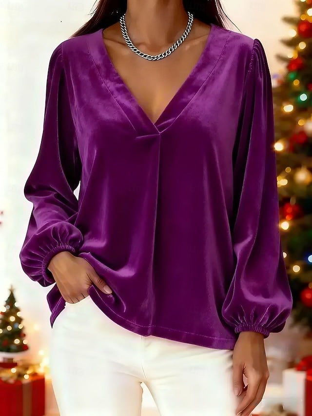 Daphne - Lush Silk Blouse