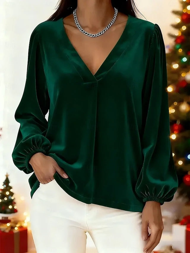 Daphne - Lush Silk Blouse