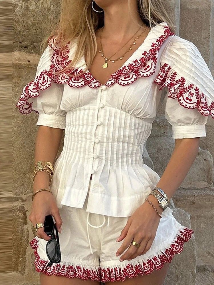 Penelope - Crisp Elegant Blouse