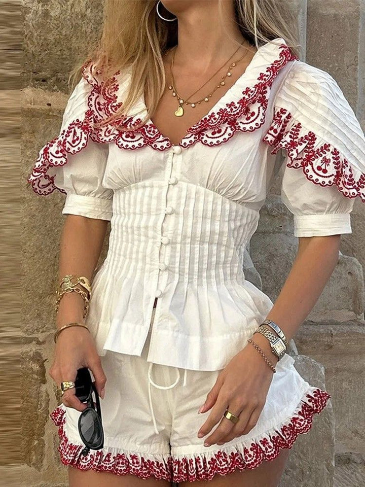 Penelope - Crisp Elegant Blouse