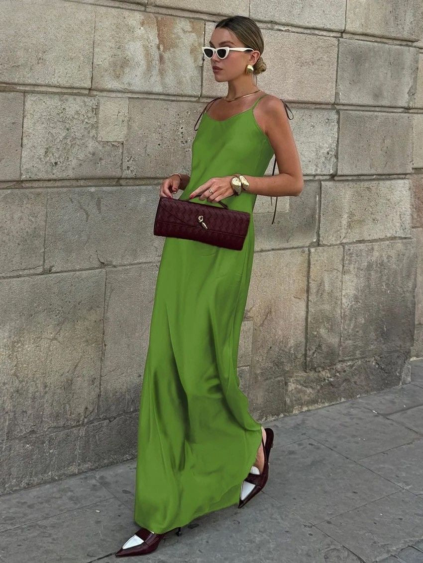 Dixie - Silken Maxi Dress