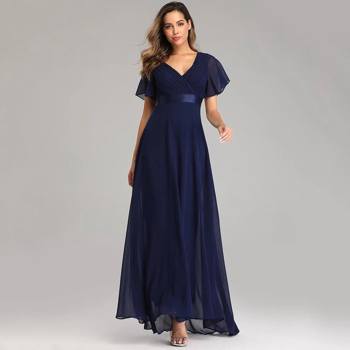 Kaitlyn - Flowing Chiffon Dress