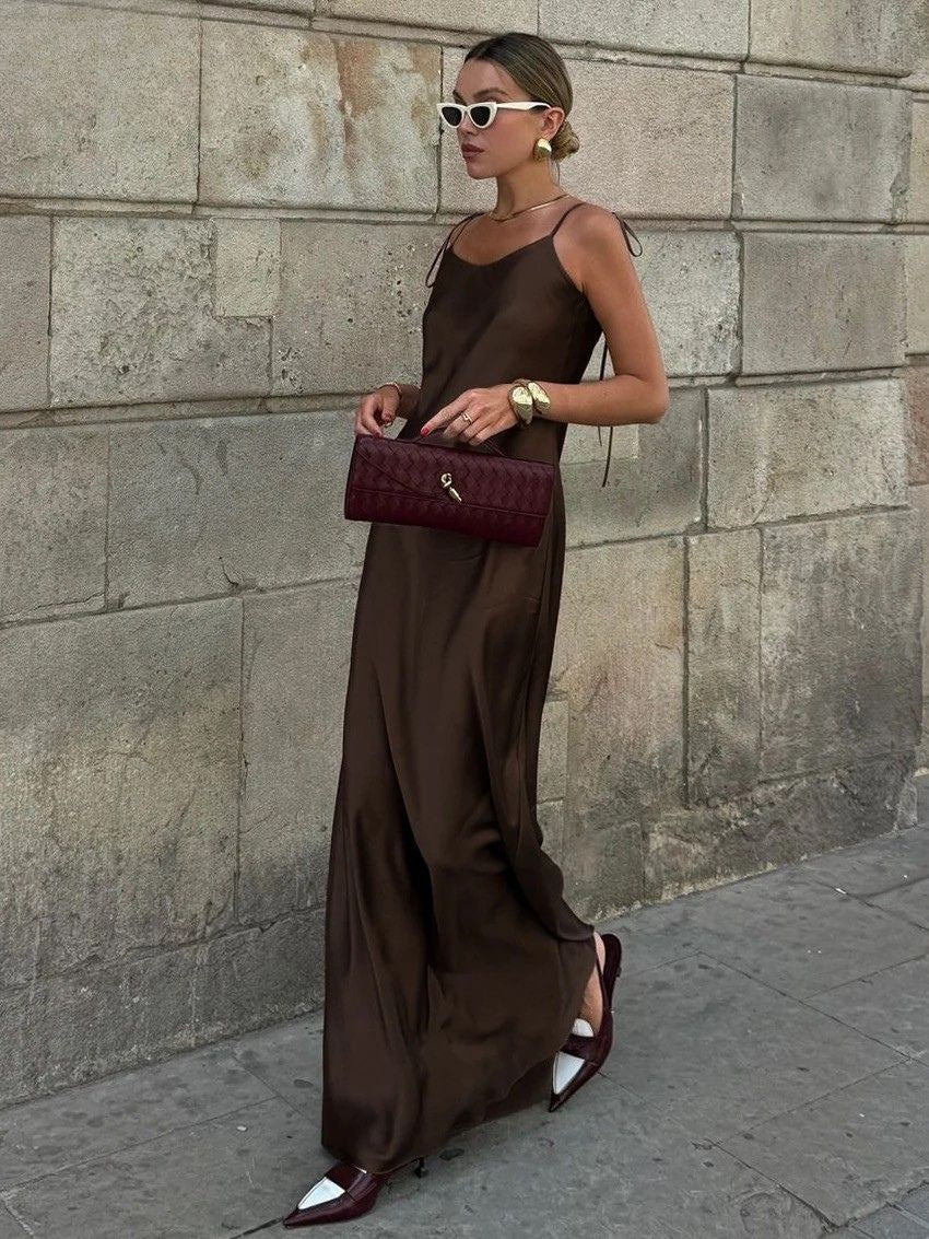 Dixie - Silken Maxi Dress