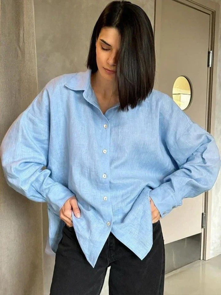 Bridget - Relaxed Linen Blouse