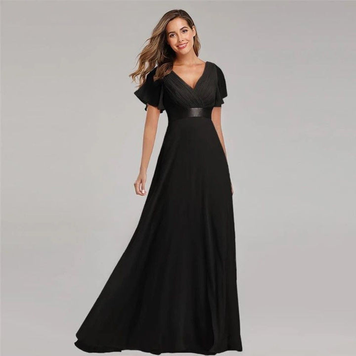 Kaitlyn - Flowing Chiffon Dress